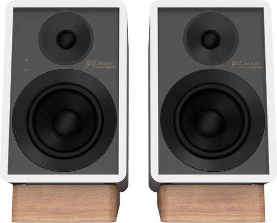 Onkyo GX30-ARC Αυτοενισχυόμενα Ηχεία με Bluetooth 50W (Ζεύγος) Λευκά
