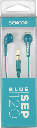 Sencor Ακουστικά Ψείρες In Ear SEP 120 Μπλε