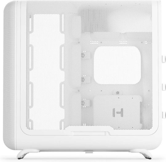 HYTE X50 Gaming Midi Tower Κουτί Υπολογιστή με Πλαϊνό Παράθυρο Snow White