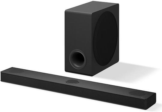 LG Саундбар 3.1.3 Bluetooth, HDMI и Wi-Fi с Безжичен Субуфер и Дистанционно Черен S80TY.DEUSLLK