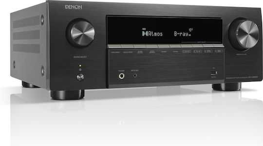 Denon AVC-X3900H Home Cinema Amplifier 4K/8K 9.4 Channels with Dolby Atmos Black