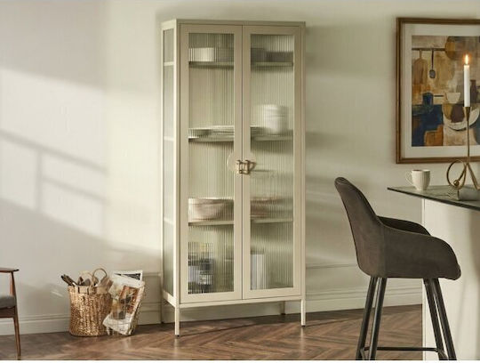 Berwyn 3413 Ανοιχτό Μπεζ 80x35x180cm