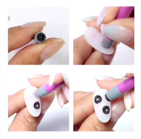 Nail Stamp Set 6 Pieces