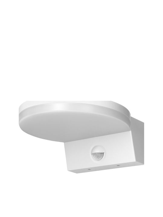 Adviti Επιτοίχιο Εξωτερικό Φωτιστικό LED IP65 15W με Φυσικό Λευκό Φως