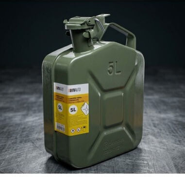 Canistră de Combustibil Certificată Tip Armată 5l