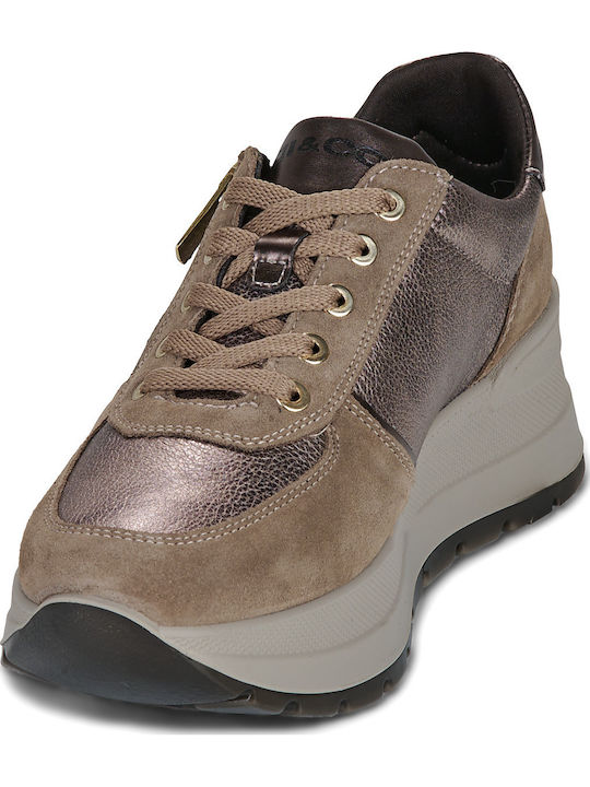 Γυναικεία Sneakers Μπεζ