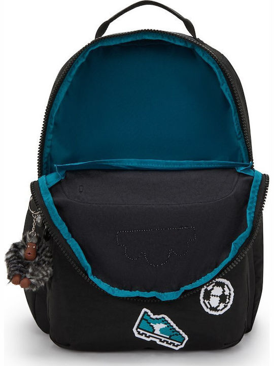 Kipling Seoul Τσάντα Πλάτης για Laptop 15" σε Μαύρο χρώμα