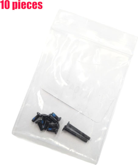Screws Set Laptop Lenovo Ideapad Y700-15 Y700-15isk 80nv Y700-15acz 80ny Y700-17isk 80q0 Touch-15isk 80nw Legion Y720-15ikb 80vr 5s10k26872 5s10k26867 Bottom & Rear Case Screws 2mm X 15mm & 2mm X 5mm 10pcs Code 1-bolt025