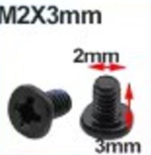 Screws Set Laptop Lenovo Ideapad Y700-15isk 80nv Y700-15acz 80ny Y700-17isk 80q0 Touch-15isk 80nw Legion Y720-15ikb 80vr 90205117 5s10k81631 Lcd & Battery & Mb & Ssd & Bezel Screws 2mm X 3mm 19pcs Code 1-bolt026