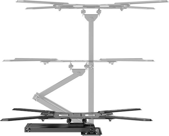 Maclean Energy MC-759 N Wall Mounted TV Mount up to 65" and 30kg Black