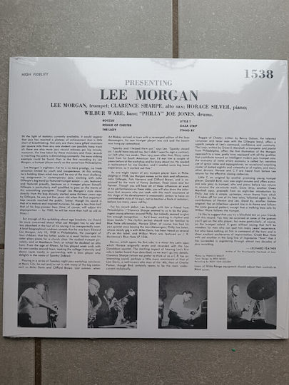 Lee Morgan Indeed Vinyl