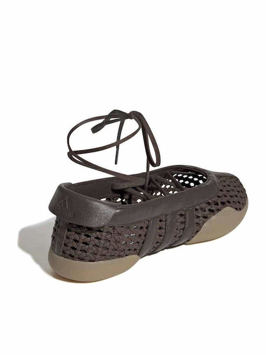 Damen Ballerinas in Braun Farbe