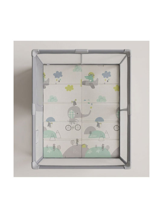 MalPlay Χαλάκι Δραστηριοτήτων Πολύχρωμο 120x180cm