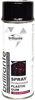 Brilliante Brilliante Schwarz Sprühfarbe 400ml