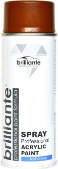Brilliante Brown Spray Paint 400ml