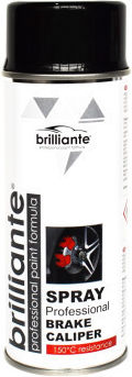 Brilliante Σπρέι Βαφής Μαύρο 400ml