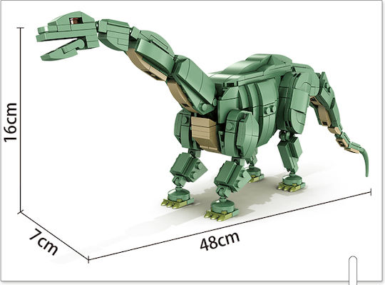Panlos Brick Panlos Brick Thunder Drache + Skelett für 6+ Jahre 739 Stück