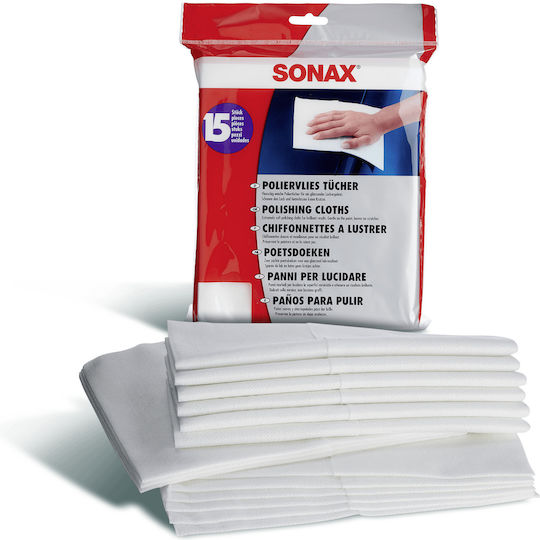 Sonax Car Polishing Cloth 15 Pieces