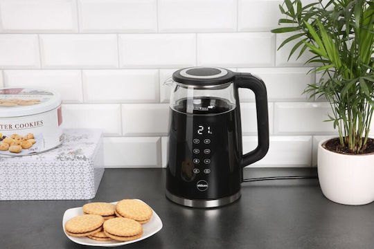 Eldom Βραστήρας 1.7lt 2200W Μαύρος
