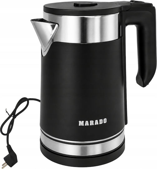 Verk Group Βραστήρας 2.3lt 1500W Μαύρος