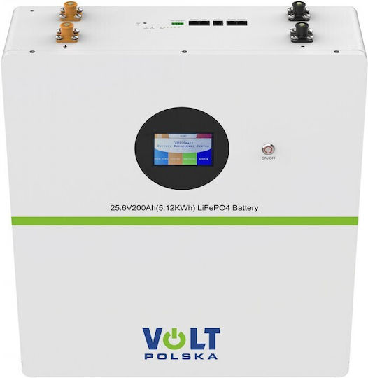 Volt Polska UPS-Batterie mit Gewicht 200Ah und Spannung 25.6V