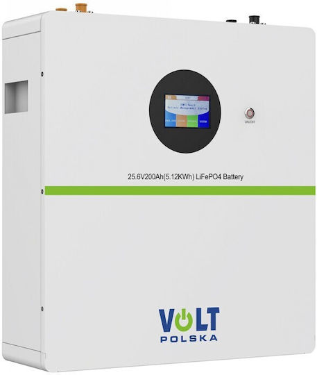 Volt Polska UPS-Batterie mit Gewicht 200Ah und Spannung 25.6V