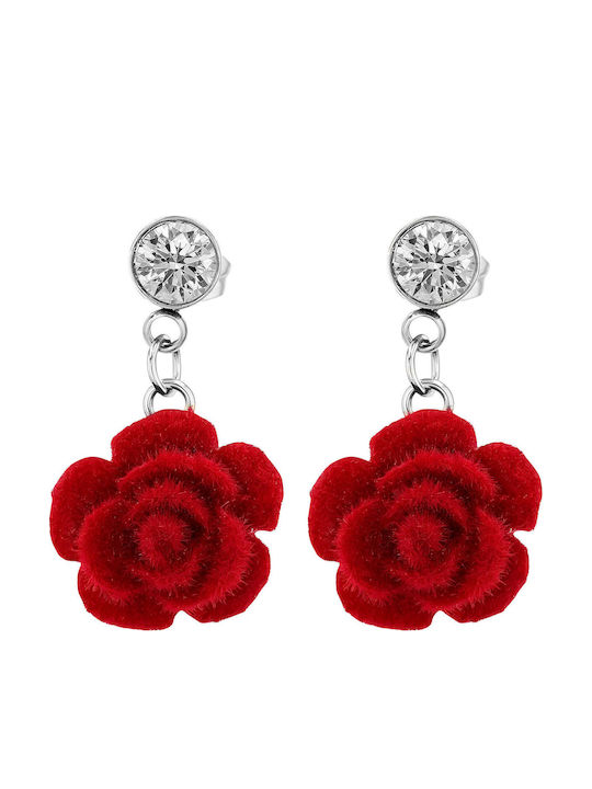 Akzent Steel Pink Earrings
