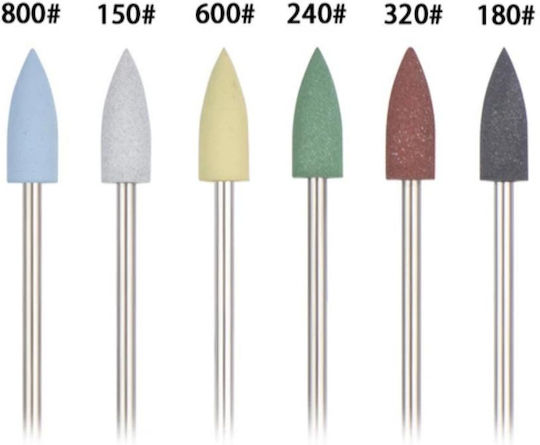 Silicone Yellow Nail Drill Bit
