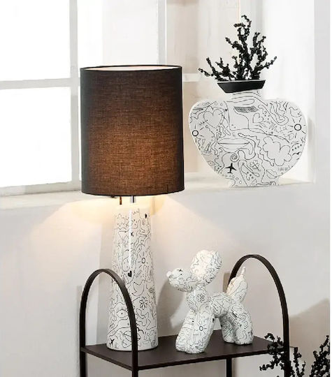 Gilde Dekorative Tischlampe Vase Gilde Dekorative Tischlampe Vase