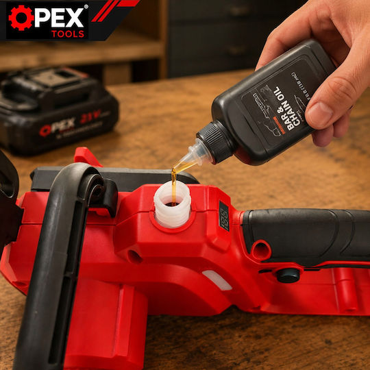 Verk Group Battery Chainsaw Brushless 21V Brushless with 30cm Blade