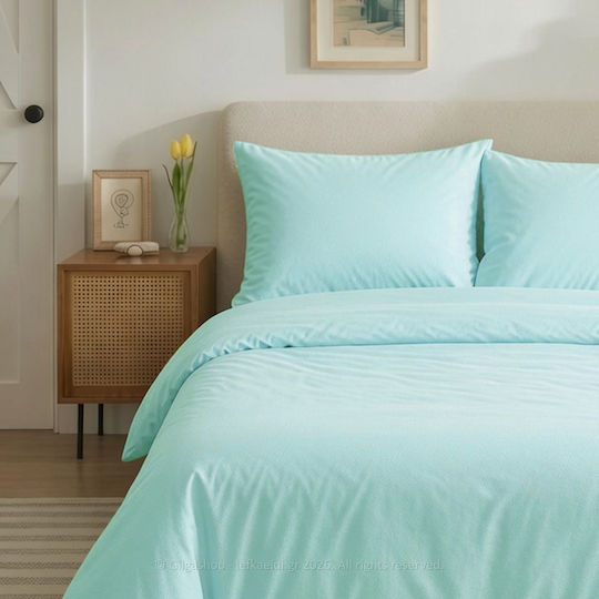 Casa Colori Комплект 3бр 120x200+30см. с Ластик Aqua