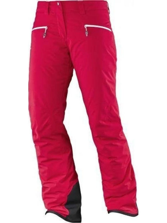 Salomon Women's Long Hiking Pants Pink