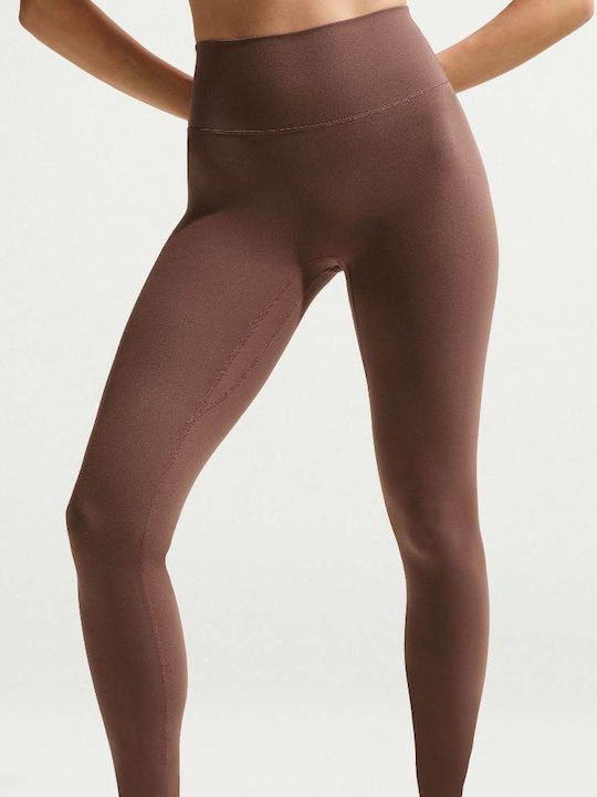Zenvy Leggings Für Damen Hohe Taille Braune