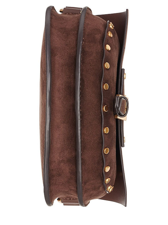 Stoff Damen Handtasche Crossbody Handtasche Braun