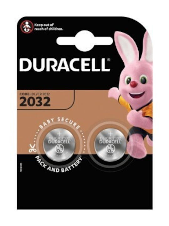 Duracell Baterii Litiu pentru Ceasuri CR2032 3V 2buc