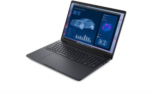 Dell Pro Max 16 MC16255 16" FHD+ (Ryzen AI PRO 300 Series-5 340/16GB/256GB SSD/W11 Pro) Magnetite (US Keyboard)