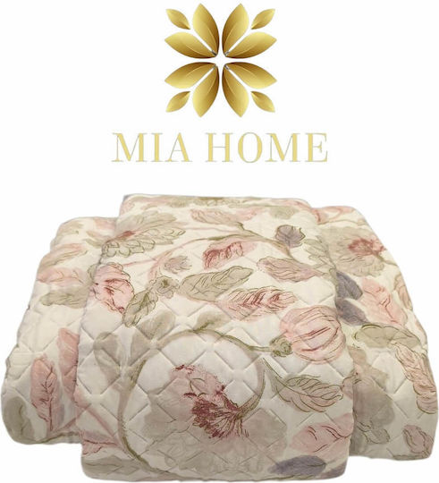Mia Home Шалтета Подредба Голям Двоен Розово 220x240см 3 Бройки