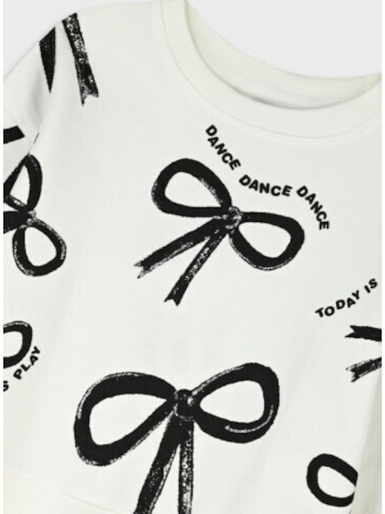 Kids Sweatpants Set Ecru 2 Pieces