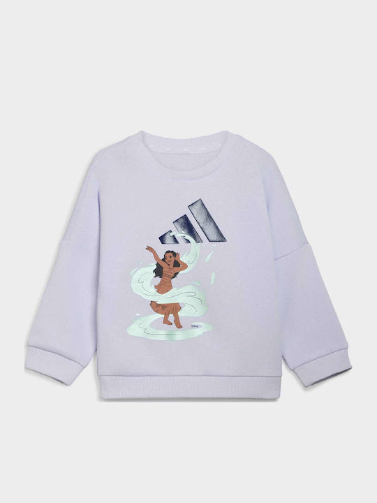Kids Sweatpants Set Purple / Semi Frozen Lemon