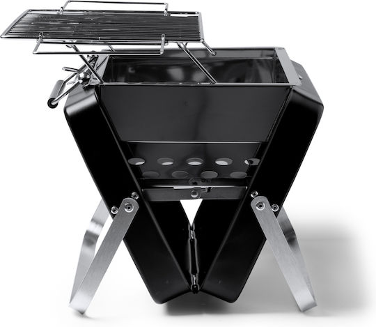Stainless Steel Portable Charcoal Grill 29.5x29.5cm