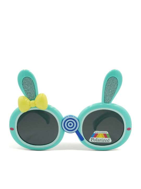 Kiddos Άθραυστα Polarized Παιδικά Γυαλιά Ηλίου Princess Τιρκουάζ