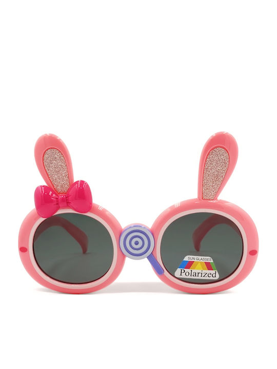 Kiddos Άθραυστα Polarized Παιδικά Γυαλιά Ηλίου Princess Ροζ