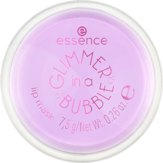 Essence Glimmer In A Bubble Mască de buze 7.5g 01 Kiss In A Bubble