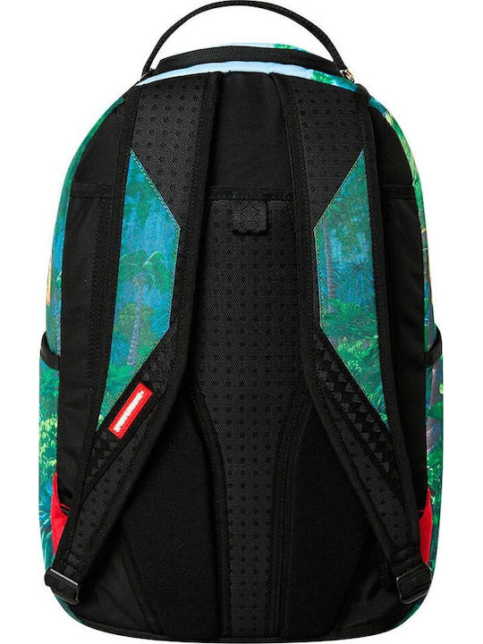 Sprayground Madagascar King Julien Chillin School Backpack Junior High-High School with Water Bottle Holder Multicolour 29 x 15 x 45cm