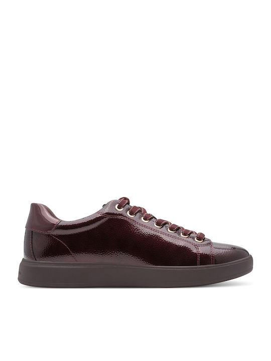 Tamaris Adidași pentru femei Burgundy Pat