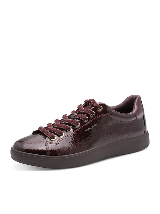 Women's Sneakers Burgundy Pat