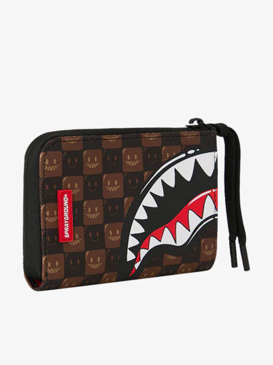 Sprayground Leather Men's Wallet Brown