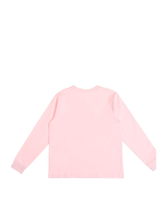 Alouette Kinder-Nachtwäsche Winter Baumwoll Rosa