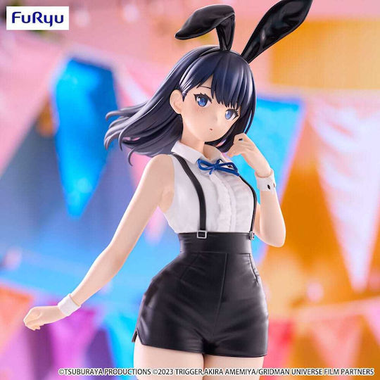 Gridman Universe Bicute Bunnies Figure Pvc Rikka Takarada Easter Bunny Ver Size 28cm