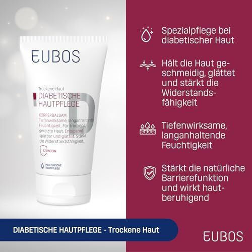 Eubos Diabetic Balm για Διαβητικό Πόδι με Ουρία 150ml
